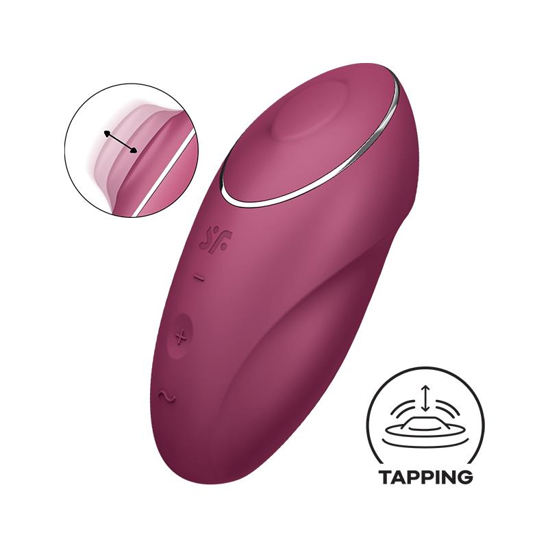 Satisfyer Tap & Climax 1 stimulator klitorisa i vibrator