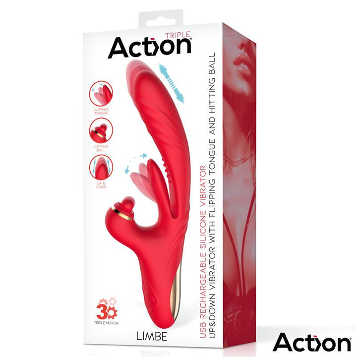 Action Limbe Triple Function Vibrator