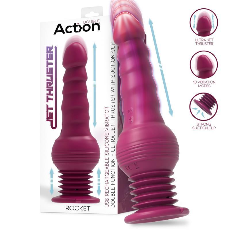 Action Rocket Ultra Jet Thruster vibrator - EROTIC - Sex Shop