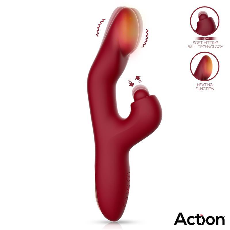 Action Velter rabbit vibrator s funkcijom grijanja - EROTIC - Sex Shop