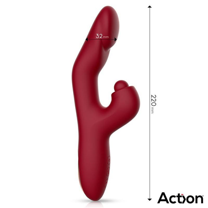 Action Velter rabbit vibrator s funkcijom grijanja - EROTIC - Sex Shop