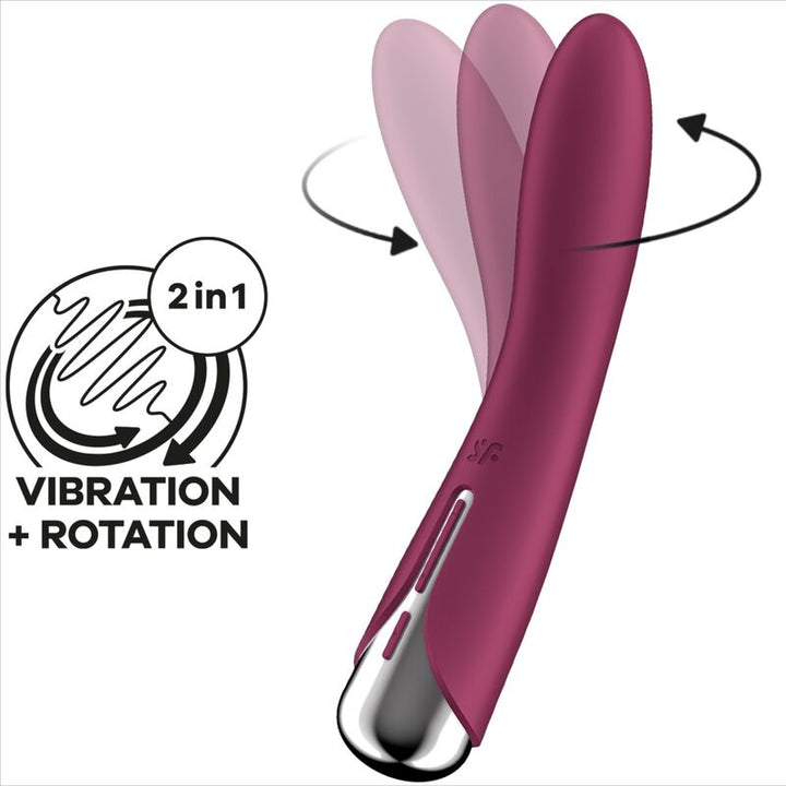 Satisfyer Spinning Vibe 1 vibrator G-točke s rotirajućom glavom