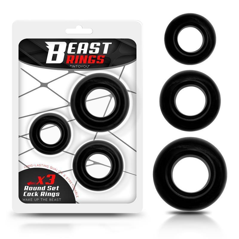 Beast Rings komplet penis prstenova - EROTIC - Sex Shop